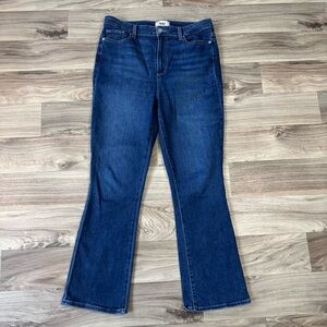 PAIGE Claudine Beach Break High Rise Ankle Flare Jean Size 31